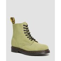 [BRM2171213] 닥터마틴 1460 파스칼 스웨이드 레이스 업 부츠 남녀공용 27457358  (Pale Olive)  DR MARTENS Pascal Suede Lace Up Boots