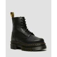 [BRM2171769] 닥터마틴 오드릭 나파 레더/가죽 플랫폼 앵클 부츠 남녀공용 27149001  (Black)  DR MARTENS Audrick Nappa Leather Platform Ankle Boots