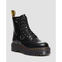 [BRM2172252] 닥터마틴 제이든 부츠 토 Guard 레더/가죽 플랫폼 남녀공용 30789001  (Black)  DR MARTENS Jadon Boot Toe Leather Platforms
