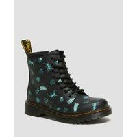 [BRM2172559] 닥터마틴 주니어 1460 야광 Bugs 레이스 업 부츠 키즈 Youth 30653001  (Black)  DR MARTENS Junior Glow in the Dark Lace Up Boots