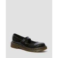 [BRM2172769] 닥터마틴 주니어 Maccy 페이턴트 레더/가죽 마리 제인 슈즈 키즈 Youth 15655002  (Black)  DR MARTENS Junior Patent Leather Mary Jane Shoes