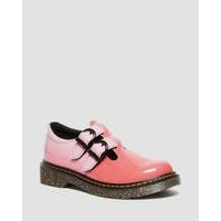[BRM2181724] 닥터마틴 주니어 8065 그라디언트 글리터 레더/가죽 마리 제인 슈즈 키즈 Youth 31600650  (Pink)  DR MARTENS Junior Gradient Glitter Leather Mary Jane Shoes