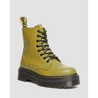[BRM2183343] 닥터마틴 제이든 부츠 스무드 레더/가죽 플랫폼 남녀공용 27311361  (ANTIQUE OLIVE)  DR MARTENS Jadon Boot Smooth Leather Platforms