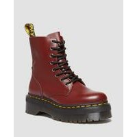 [BRM2184213] 닥터마틴 제이든 부츠 스무드 레더/가죽 플랫폼 남녀공용 15265601  (Red)  DR MARTENS Jadon Boot Smooth Leather Platforms