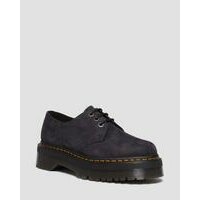 [BRM2185405] 닥터마틴 1461 II Tumbled 누벅 레더/가죽 플랫폼 캐주얼 슈즈 남녀공용 31446057  (Charcoal Grey)  DR MARTENS Nubuck Leather Platform Casual Shoes
