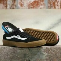 [BRM2099145] 반스 치마 2 스케이트보드 슈즈 맨즈 (Black/Gum)  Vans Chima Skateboard Shoe