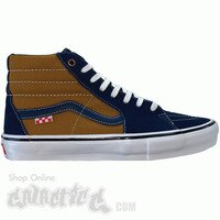 [BRM2108869] 반스 스케이트 Sk8-하이 슈즈 맨즈  ((Reynolds) Navy Golden Brown)  Vans Skate Sk8-Hi Shoe