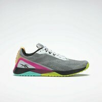 [BRM2029265] 리복 나노 X1 트레이닝화  - 풋웨어 White/Core Black/Pursuit 핑크 우먼스 H02865  Reebok Nano Training Shoe Footwear Pink