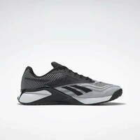 [BRM2060172] 리복 나노 X2 트레이닝화 -  코어 Black/Ftwr White/Pure 그레이 맨즈 Reebok Nano Training Shoe Core Grey