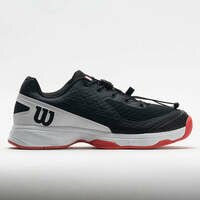 [BRM2071947] 윌슨 러시 프로 4.0 키즈 Youth WRS328450JR  (Quick Lace Black/White/Poppy Red) Wilson Rush Pro