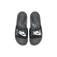 [BRM1934055] 나이키 베네시 샌들 우먼스 343881011 트레이닝화 (Black / White)  Nike Benassi Sandal
