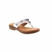 [BRM2003135] ★Medium(발볼보통) Bailee Ornamented 통 샌들 우먼스  BAILEE WHITE  Women&#039;s Thong Sandal