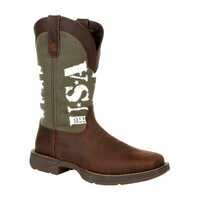 [BRM2012438] ★Medium(발볼보통) 듀랑고 레벨 men&amp;rsquo;s 웨스턴 부츠 맨즈 DDB0313  (Brown)  durango rebel western boot