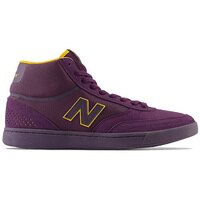 뉴발란스 뉴메릭 440 하이 슈즈 맨즈  (Purple/ Yellow)  New Balance Numeric High Shoes