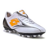 [BRM1896532] 로또 제로 플래시 LT FG 축구화 맨즈 M5806 (White/Orange)  Lotto Zhero Flash Soccer Shoes