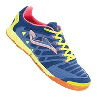 [BRM1897167] 조마 슈퍼 레가타 인도어 축구화 맨즈 SREGW.303.PS (Navy/Neon Yellow)  Joma Super Regate Indoor Soccer Shoes
