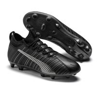[BRM1898252] 퓨마  원 5.3 FG/AG 축구화 맨즈 105604-02 (Black/Silver)  Puma ONE Soccer Shoes