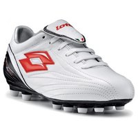 [BRM1899333] 로또 Youth 제로 Leggenda LT FG 축구화 키즈 L5641 (White/Red)  Lotto Zhero Soccer Shoes