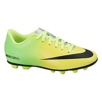[BRM1900506] 나이키 Youth 머큐리얼 볼텍스 FG-R 축구화 키즈 573871-703 (Vibrant Yellow)  Nike Mercurial Vortex Soccer Shoes