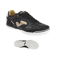 [BRM1901964] 조마  탑 플렉스 801 인도어 축구화 맨즈 TOPW.801.IN (Black/White/Gold)  Joma Top Flex Indoor Soccer Shoes