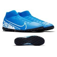 [BRM1905002] 나이키  슈퍼플라이 7 아카데미 터프 축구화 맨즈 AT7978-414 (Blue Hero/White)  Nike Superfly Academy Turf Soccer Shoes