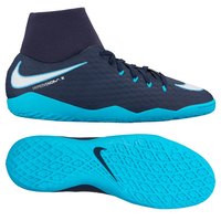 [BRM1906921] 나이키 하이퍼베놈X 펠론 III DF 인도어 축구화 맨즈 917768-414 (Gamma)  Nike HypervenomX Phelon Indoor Soccer Shoes