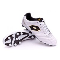 [BRM1907715] 로또 스타디오 300 FG 축구화 맨즈 S9640 (White/Gold/Black)  Lotto Stadio Soccer Shoes