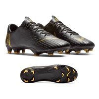 [BRM1909397] 나이키 머큐리얼 베이퍼 XII 프로 FG 축구화 맨즈 AH7382-077 (Black/Gold)  Nike Mercurial Vapor Pro Soccer Shoes