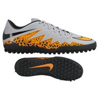 [BRM1910187] 나이키 하이퍼베놈 펠론 II 터프 축구화 맨즈 749899-080 (Wolf Grey/Orange)  Nike HyperVenom Phelon Turf Soccer Shoes