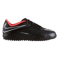 [BRM1913733] 나이키 Youth 하이퍼베놈 펠론 터프 축구화 키즈 599847-016 (Black/Punch)  Nike HyperVenom Phelon Turf Soccer Shoes