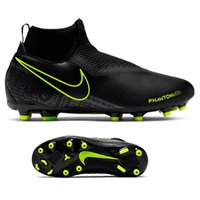 [BRM1915709] 나이키 Youth  팬텀 비전 아카데미 DF MG 슈즈 키즈 AO3287-007 축구화 (Black/Volt)  Nike Phantom Vision Academy Shoes