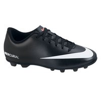 [BRM1916933] 나이키 Youth 머큐리얼 볼텍스 FG-R 축구화 키즈 573871-010 (Black/White)  Nike Mercurial Vortex Soccer Shoes