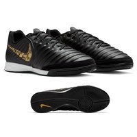 [BRM1917966] 나이키  티엠포 레전드X 7 아카데미 인도어 축구화 맨즈 AH7244-077 (Black/Gold)  Nike Tiempo LegendX Academy Indoor Soccer Shoes