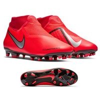 [BRM1918398] 나이키 팬텀 비전 아카데미 DF MG 축구화 맨즈 AO3258-600 (Crimson/Silver)  Nike Phantom Vision Academy Soccer Shoes