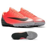 [BRM1919410] 나이키 CR7 머큐리얼X 베이퍼 XII 아카데미 터프 축구화 맨즈 AJ3732-600 (Red)  Nike MercurialX Vapor Academy Turf Soccer Shoes
