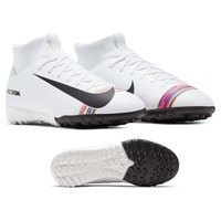 [BRM1925625] 나이키 Youth  CR7 슈퍼플라이 6 아카데미 터프 축구화 키즈 AJ3112-109 (Platinum)  Nike Superfly Academy Turf Soccer Shoes