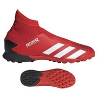 [BRM1936945] 아디다스 Youth  프레데터 20.3 Laceless 터프 축구화 키즈 EF1949 (Red/Black) adidas Predator Turf Soccer Shoes