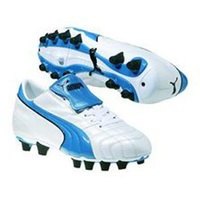 [BRM1977595] 퓨마 Vencida I FG 축구화 우먼스 101084-01 (White/Blue)  Puma Womens Soccer Shoes