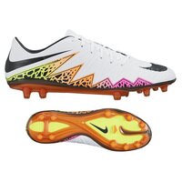 [BRM2014735] 나이키 하이퍼베놈 파탈 II FG 축구화 맨즈 749893-108 (White/Multi)  Nike HyperVenom Phatal Soccer Shoes