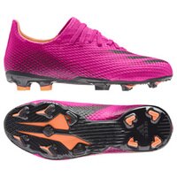 [BRM2015157] 아디다스 Youth  엑스 고스티드.3 FG 축구화 키즈 FW6935 (Shock Pink/Black)  adidas X Ghosted.3 Soccer Shoes