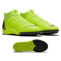 [BRM2016291] 나이키 Youth 머큐리얼X 슈퍼플라이 6 아카데미 터프 축구화 키즈 AH7344-701 (Volt)  Nike MercurialX Superfly Academy Turf Soccer Shoes