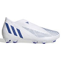 [BRM2068886] 아디다스  프레데터 Edge.3 Laceless LL FG 축구화 맨즈 GW2277 (White/Blue) adidas Predator Soccer Shoes
