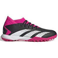 [BRM2139429] 아디다스  프레데터 Accuracy.3 터프 축구화 맨즈 GW4637 (Black/White/Pink)  adidas Predator Turf Soccer Shoes
