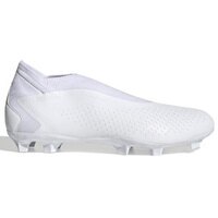 [BRM2139705] 아디다스  프레데터 Accuracy.3 Laceless LL FG 슈즈 맨즈 FZ6111 축구화 (Cloud White)  adidas Predator Shoes