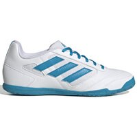 [BRM2139832] 아디다스  슈퍼 살라 2 인도어 축구화 맨즈 GZ2560 (White/Aqua Blue)  adidas Super Sala Indoor Soccer Shoes