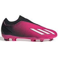 [BRM2140520] 아디다스 Youth  엑스 스피드portal.3 Laceless FG 슈즈 키즈 GZ5061 축구화 (Pink/Black)  adidas X Speedportal.3 Shoes