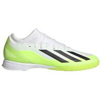 [BRM2175453] 아디다스  엑스 CrazyFast.3 인도어 축구화 맨즈 ID9340 (White/Black/Lemon)  adidas X Indoor Soccer Shoes