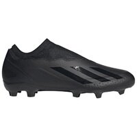 아디다스  엑스 CrazyFast.3 Laceless LL FG 축구화 맨즈 GY7427 (Core Black)  adidas X Soccer Shoes
