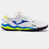 [BRM2177767] 조마  FS Reactive 터프 축구화 맨즈 FSW2302TF (White/Royal Blue)  Joma Turf Soccer Shoes