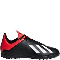 [BRM1914123] 아디다스 엑스 18.4 TF 코어 Black/White/Active 레드 터프 축구화 맨즈 BB9412  adidas Core Red Turf Soccer Shoes